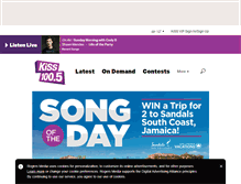 Tablet Screenshot of kisssoo.com